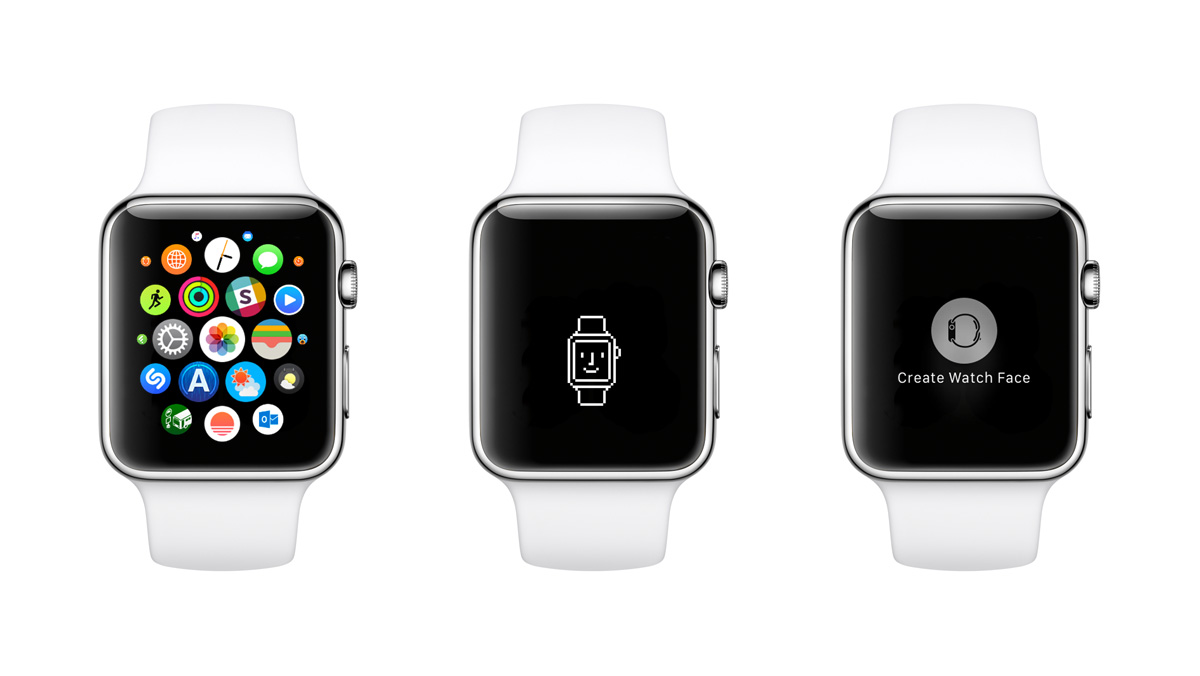 Apple Watch用のhappyな壁紙 Happy Watch